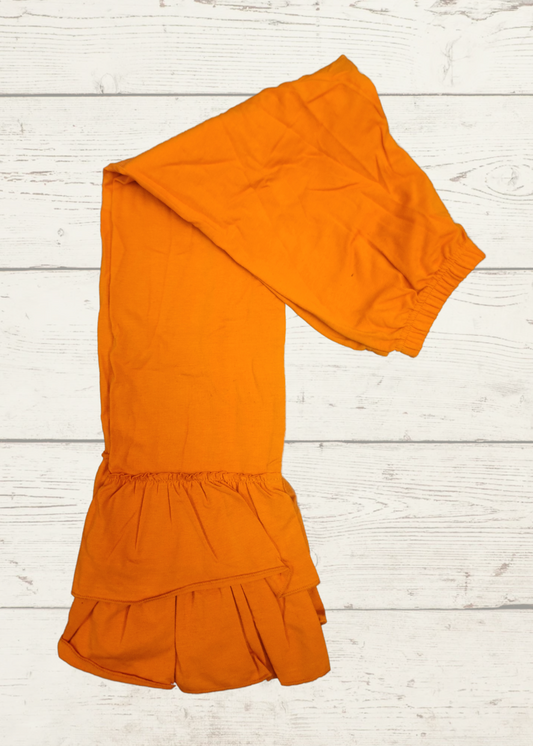 Pumpkin color bell Pants