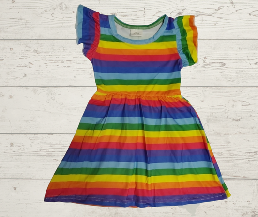 Stripes of Colour dress