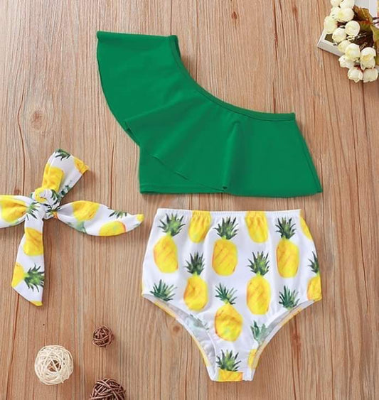 Pineapple Beach Days Swim Suit