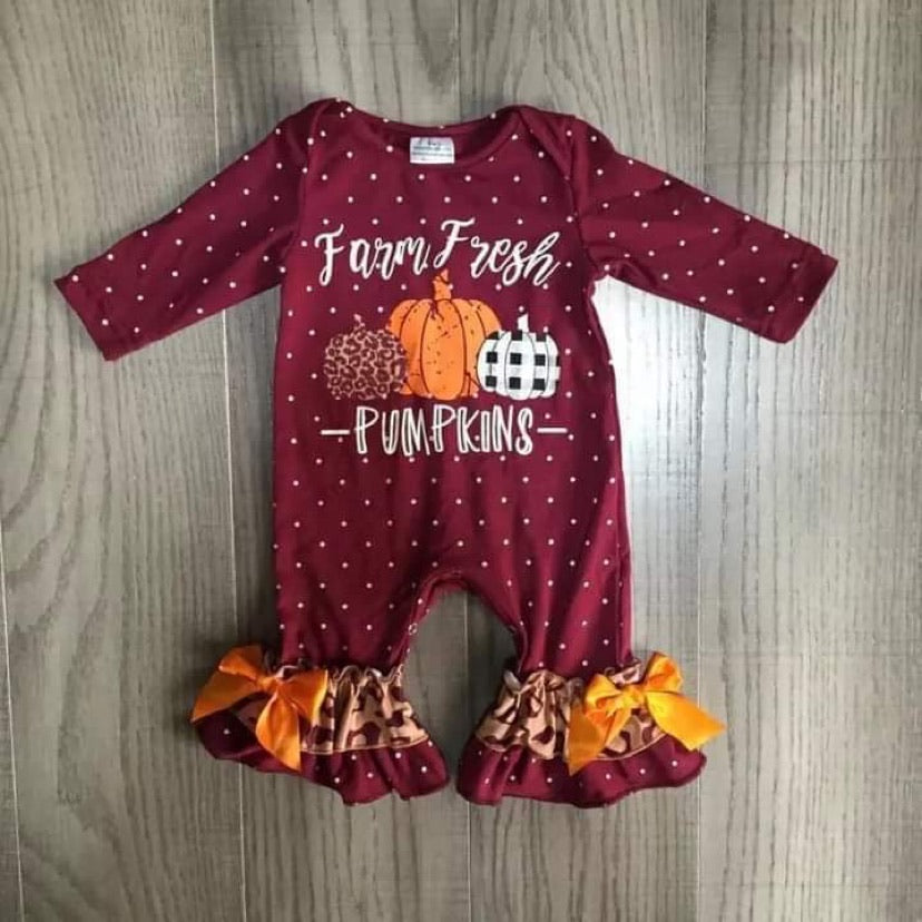 Farm Fresh Diva Infant Romper