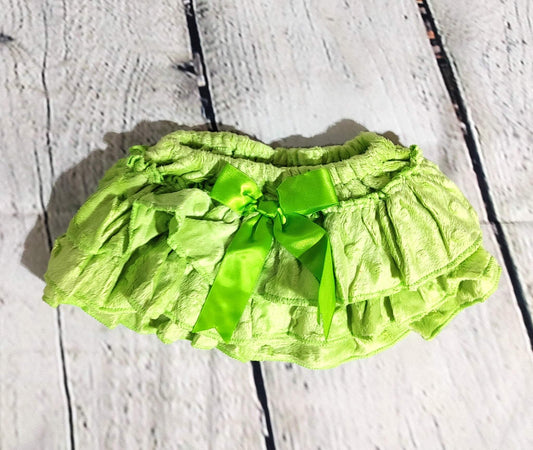 Lime Minky Diaper Cover