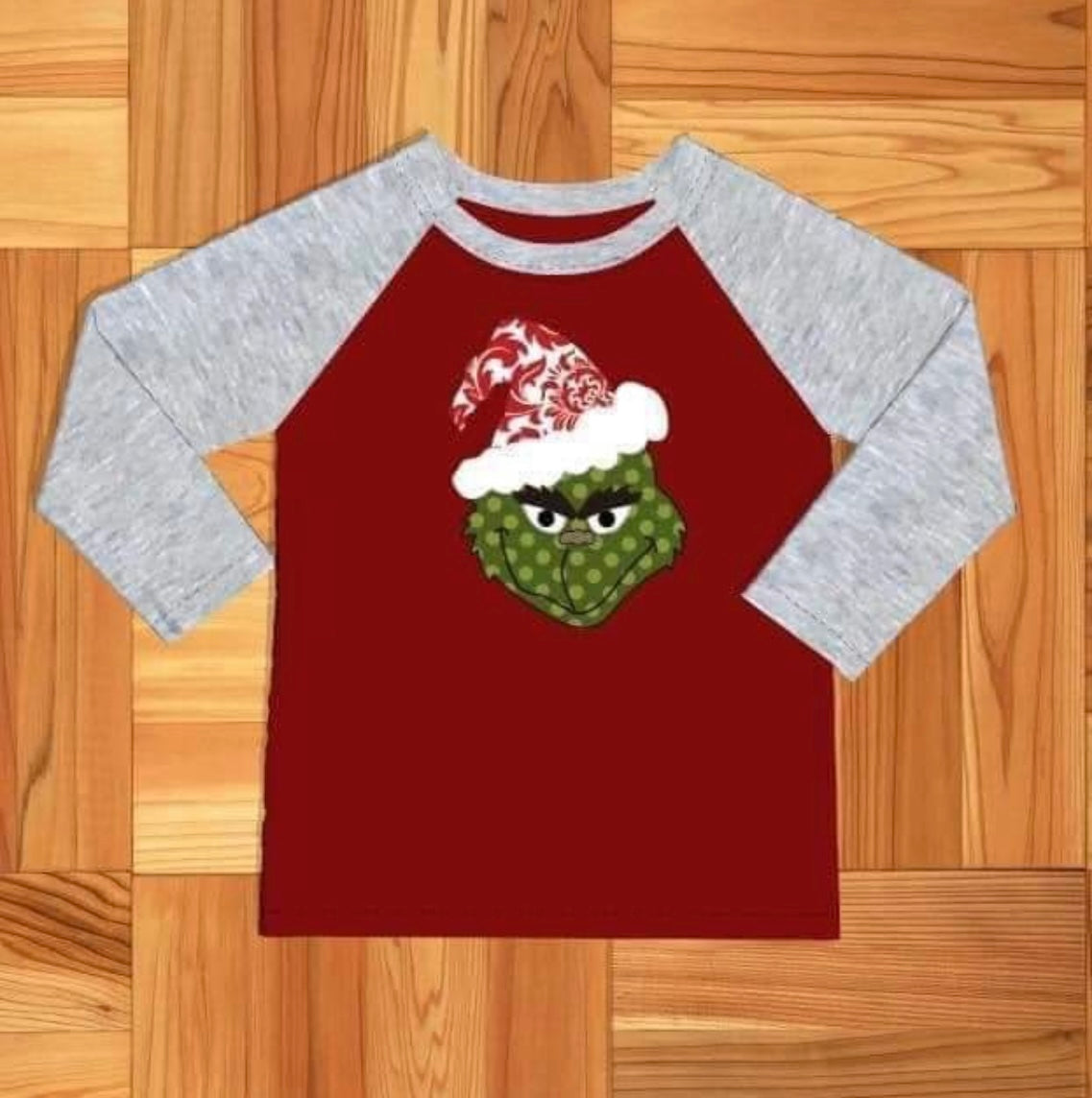 Green guy raglan