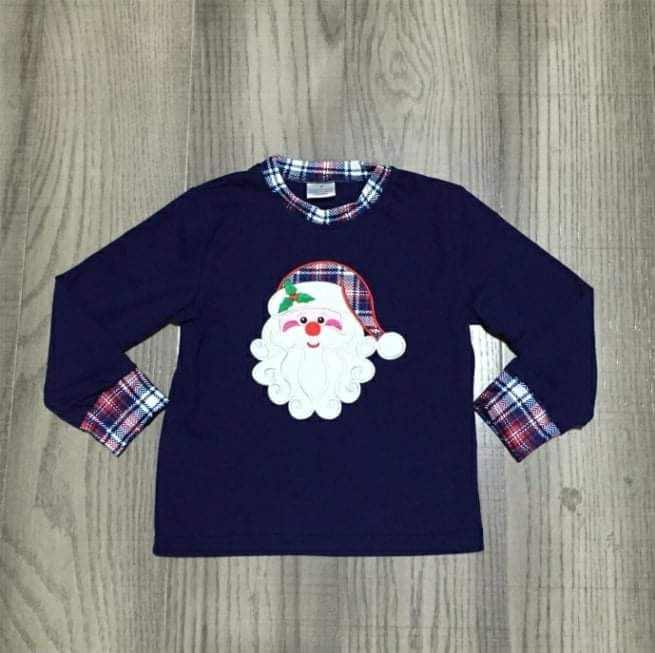 Santa Claus Plaid shirt