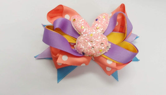 Sparkles bunny bow