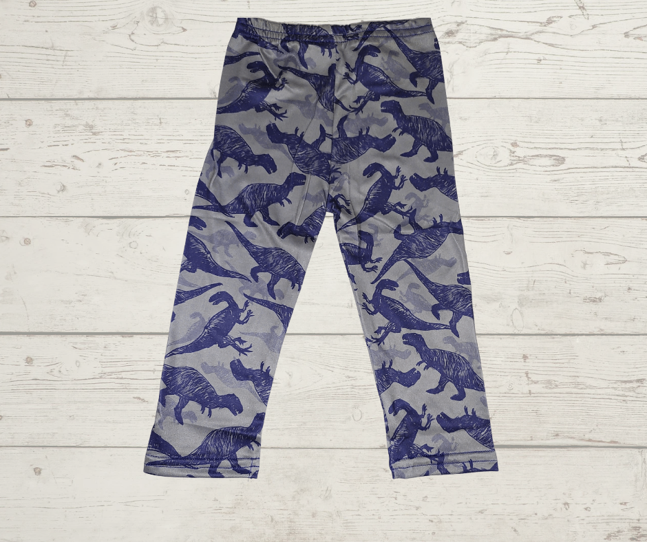 Blue & Grey Dino pants