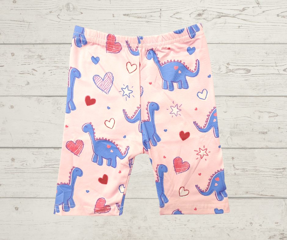 Dino love shorts